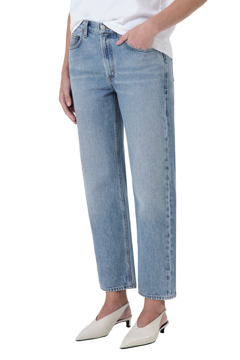 Valen Ankle Straight Leg Jeans, Main, color, HARMONIC