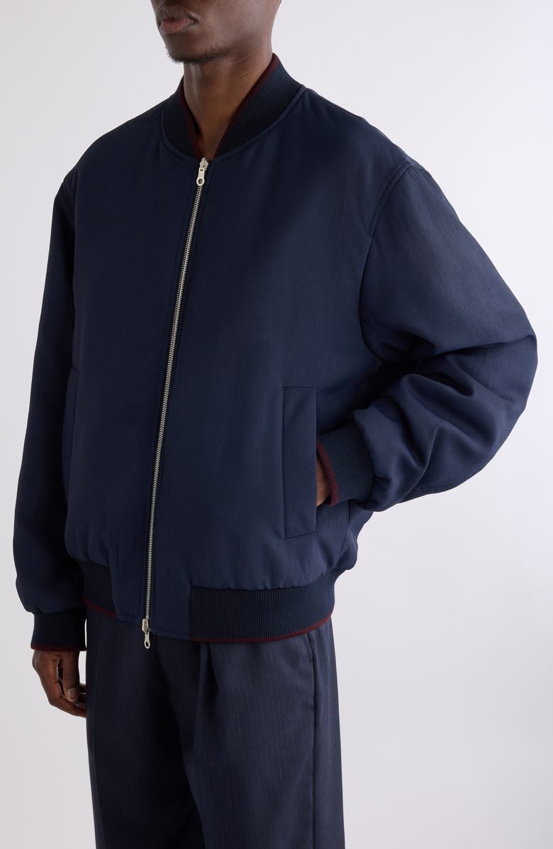 Dries Van Noten Volker Reversible Bomber Jacket, Alternate, color, 