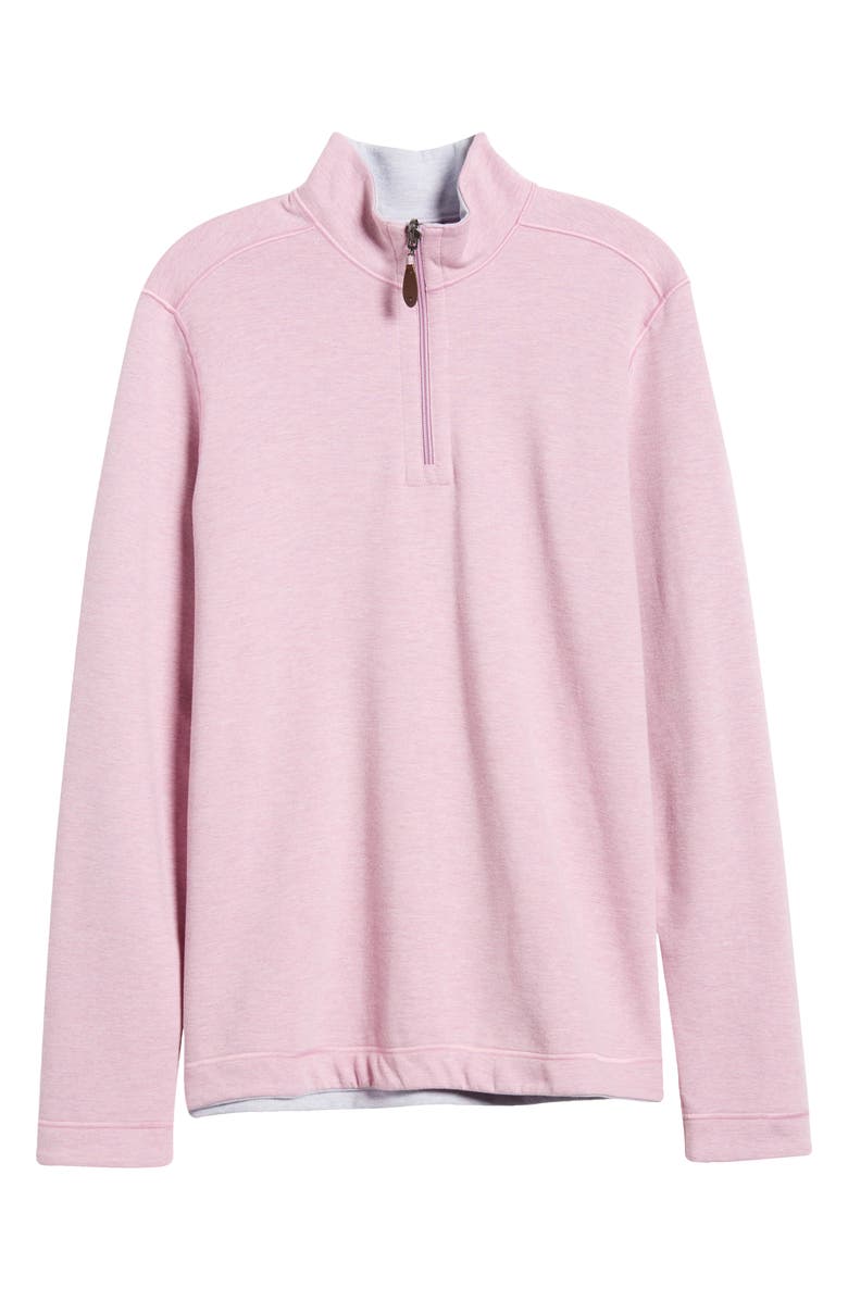 Johnston & Murphy Reversible Quarter Zip Pullover, Alternate, color,