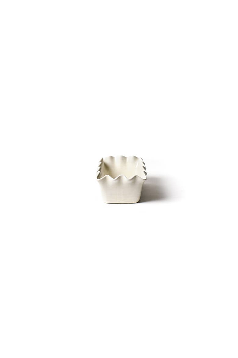 Signature White Ruffle Loaf Pan, Alternate, color, White