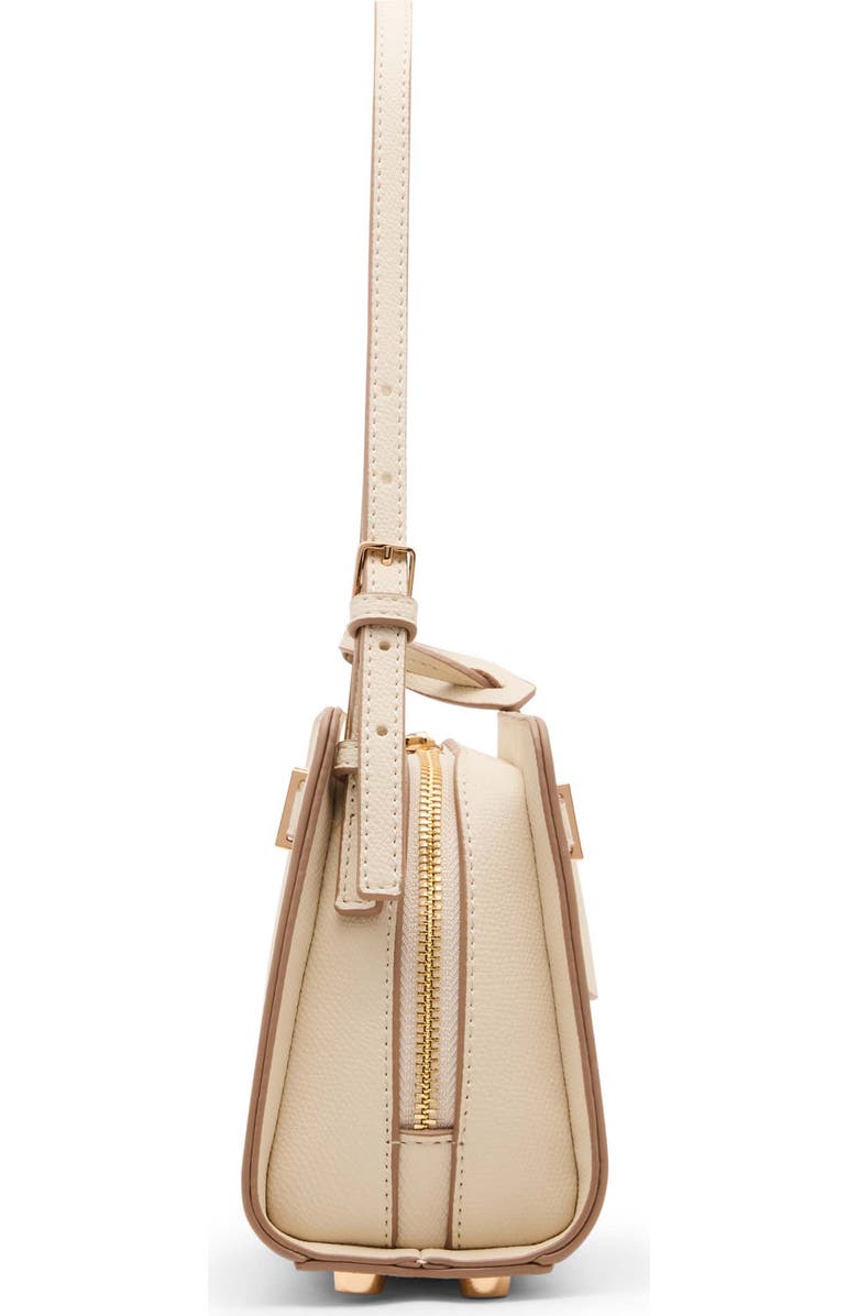 Anne Klein Belted Shoulder Bag, Alternate, color, Parchment