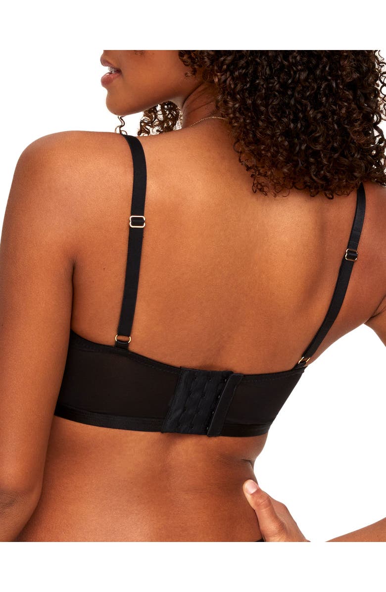 Adore Me Diara Contour Balconette Bra, Alternate, color, Charcoal