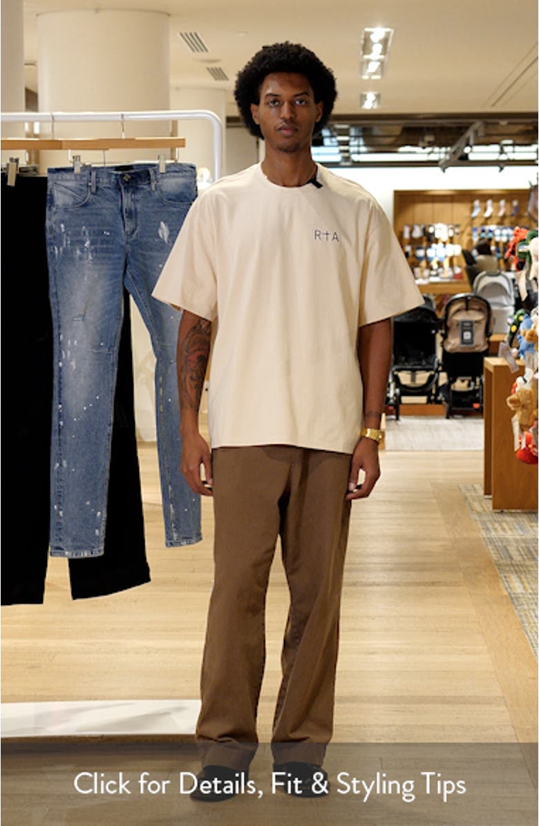 Colin Oversize Logo Graphic T-Shirt, sales video thumbnail