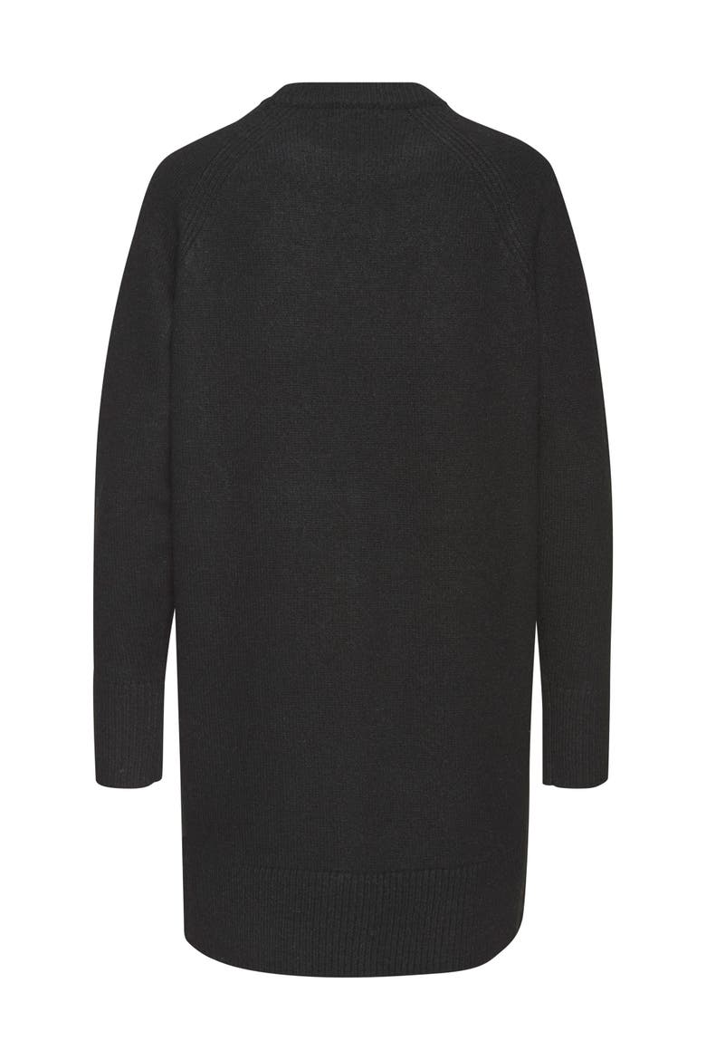 Basic Tunic Sweater, Alternate, color, Black