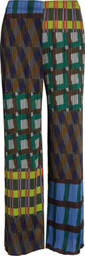 Pleats Please Issey Miyake Harmony Pleated Wide Leg Pants
