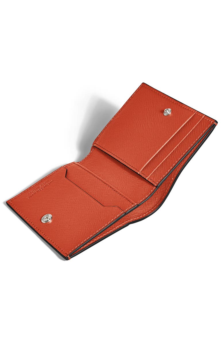 Montblanc Sartorial Leather Mini Wallet, Alternate, color, 