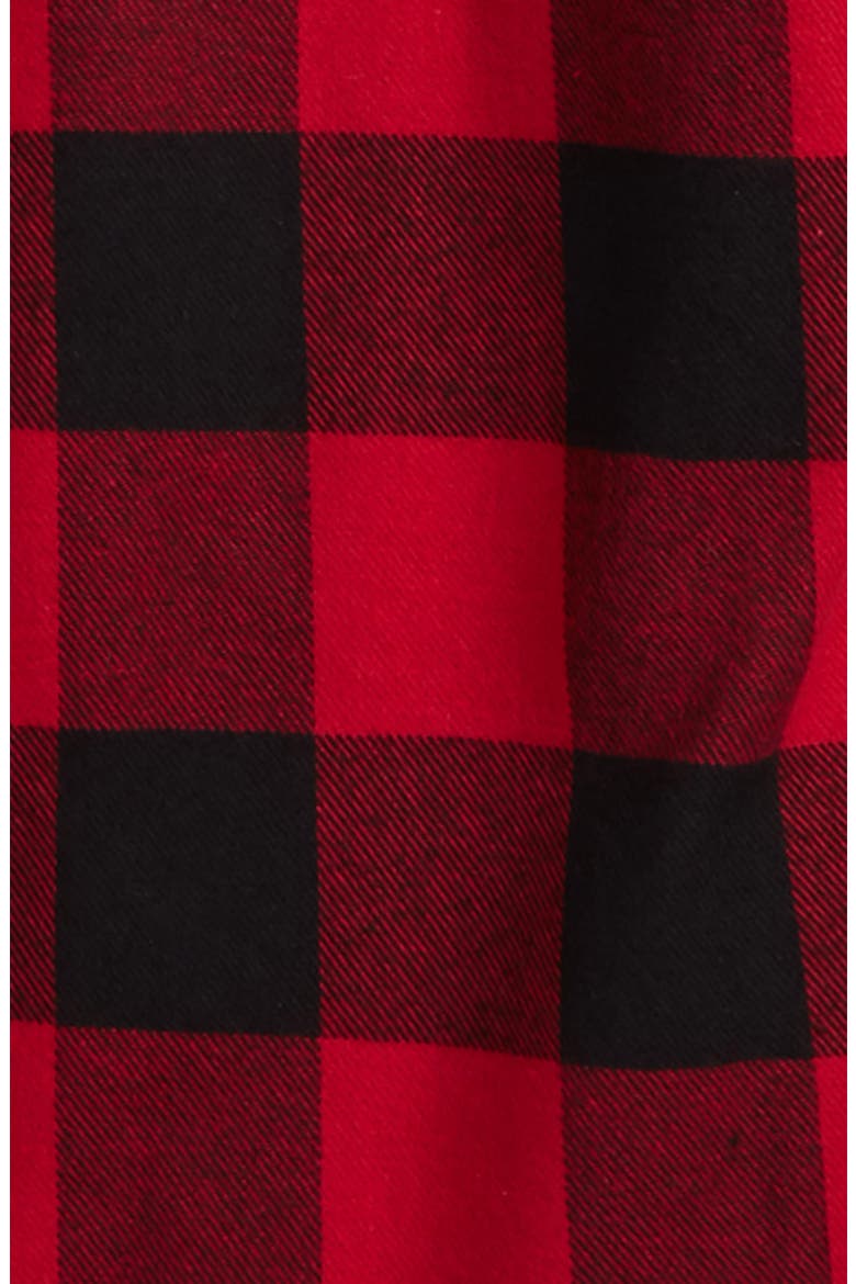 5th and Ryder Buffalo Check Woven Shirt, Alternate, color, RED PLAID
