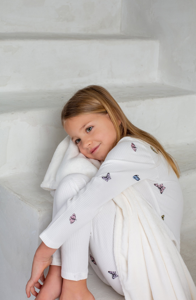 NoggiWear Pastel Dragonflies Loungewear Set, Alternate, color, 