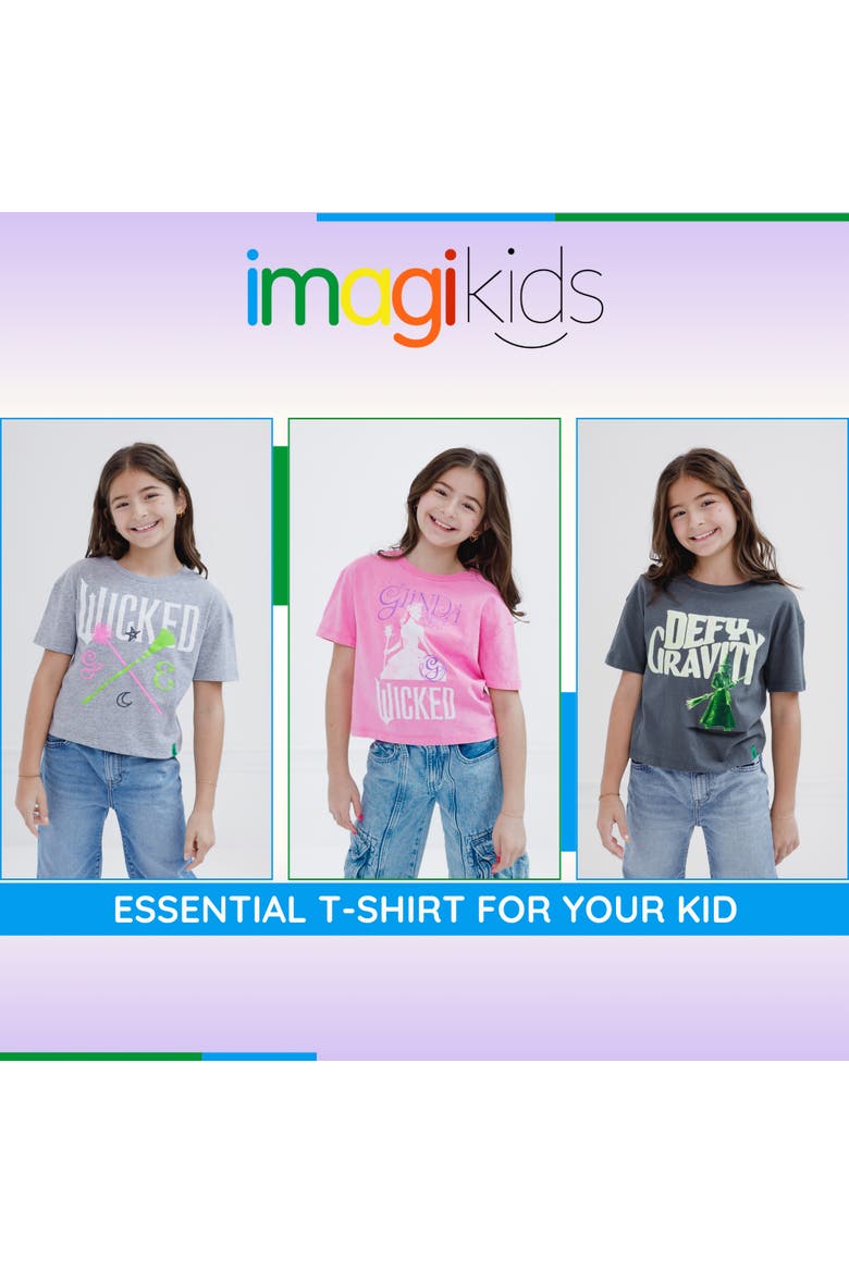Cropped Drop Shoulder T-Shirt, Alternate, color, Sachet Pink Glinda