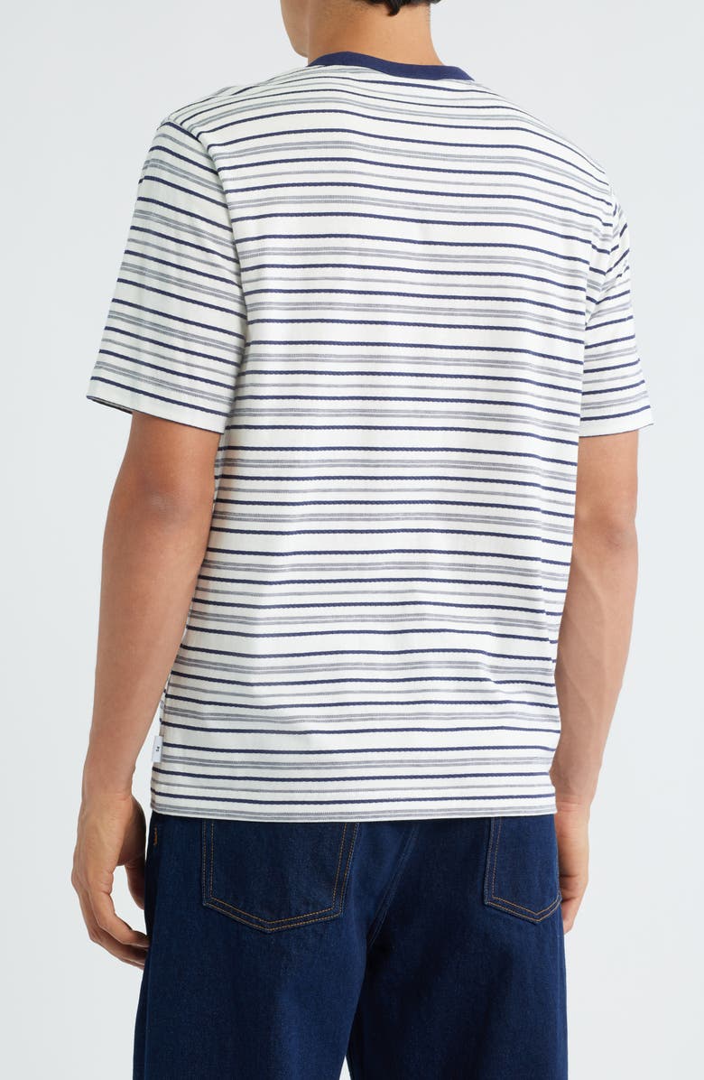 PS Paul Smith Stripe Casual Fit T-Shirt, Alternate, color, Off White