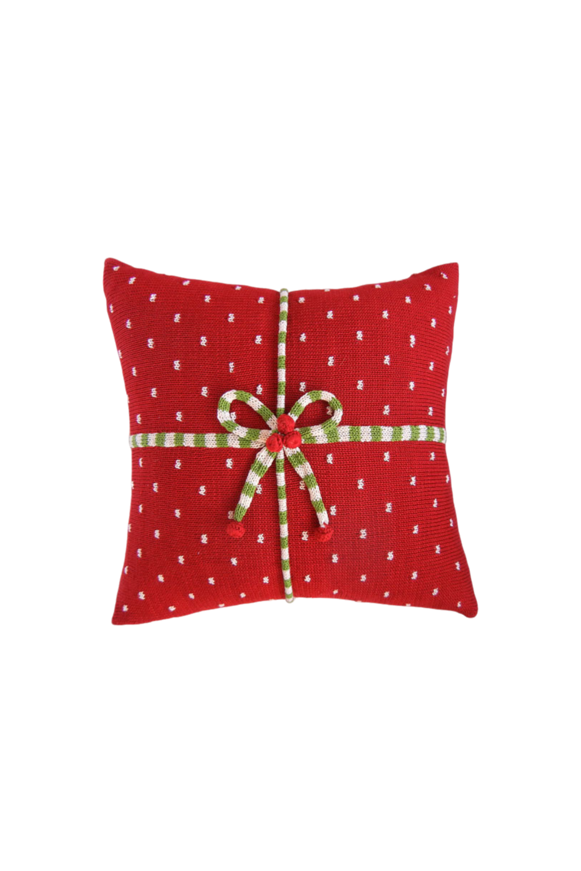 Melange Collection 14" Gift Pillow - Red 