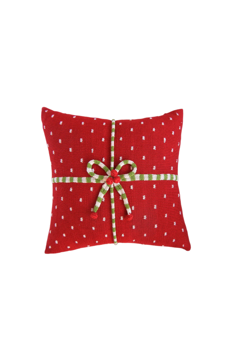 Melange Collection 14" Gift Pillow - Red, Main, color, Red