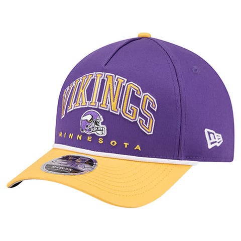 Men
s New Era  Purple Minnesota Vikings  Arch COOLERA 9FORTY A-Frame M-Crown Adjustable Hat