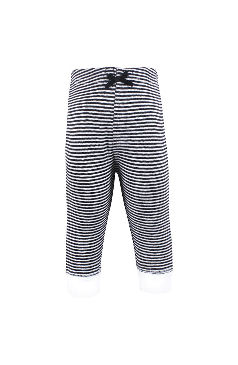 Hudson Baby 4Pk Everyday Pants Set, Alternate, color, Black Daisy