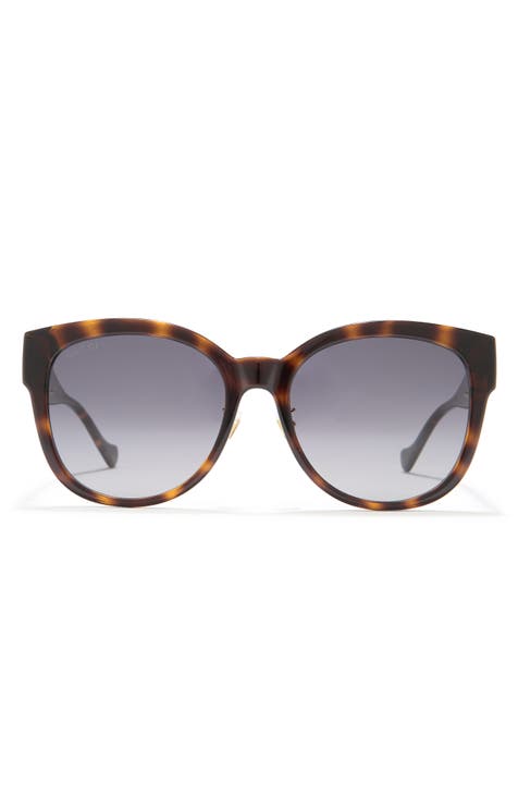 56mm Square Sunglasses