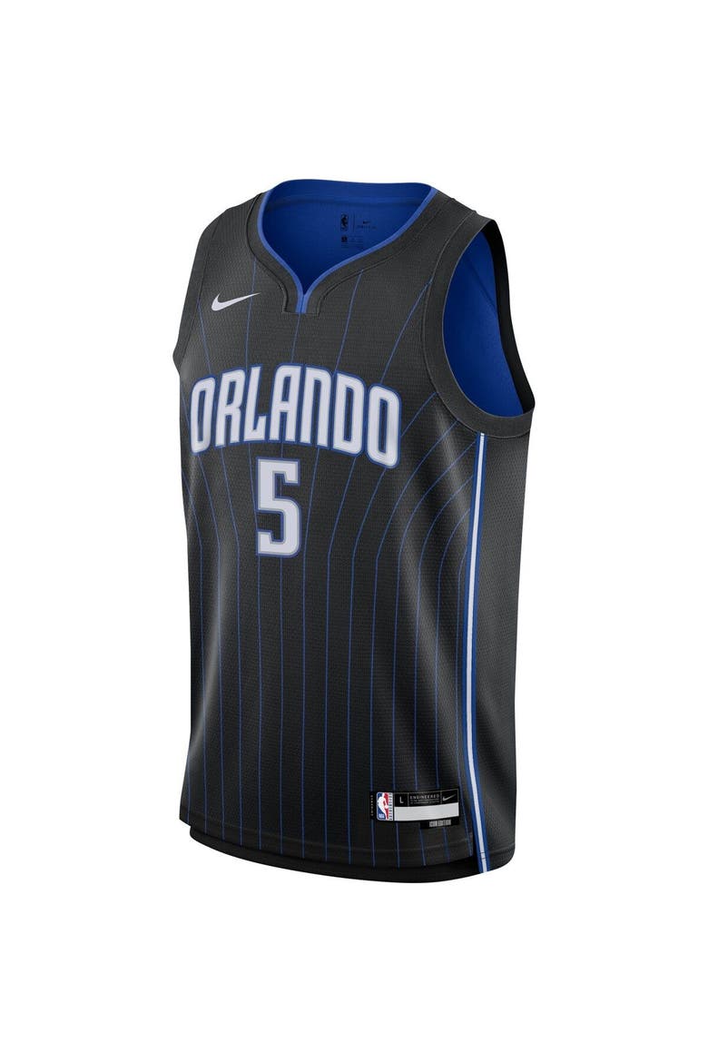 Youth Nike Paolo Banchero Black Orlando Magic Swingman Jersey - Icon Edition, Alternate, color, Black