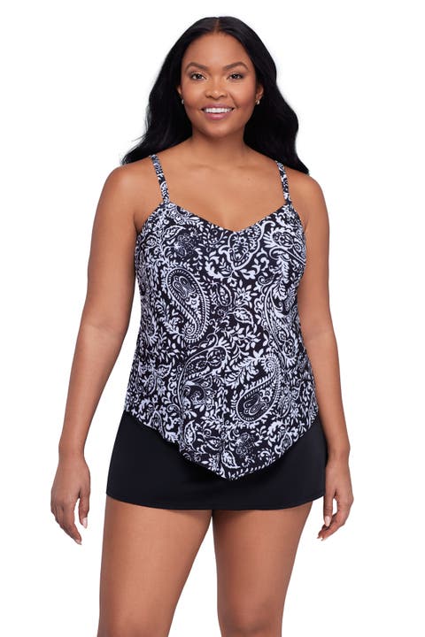 Hank Handkerchief Tankini Swimsuit Top