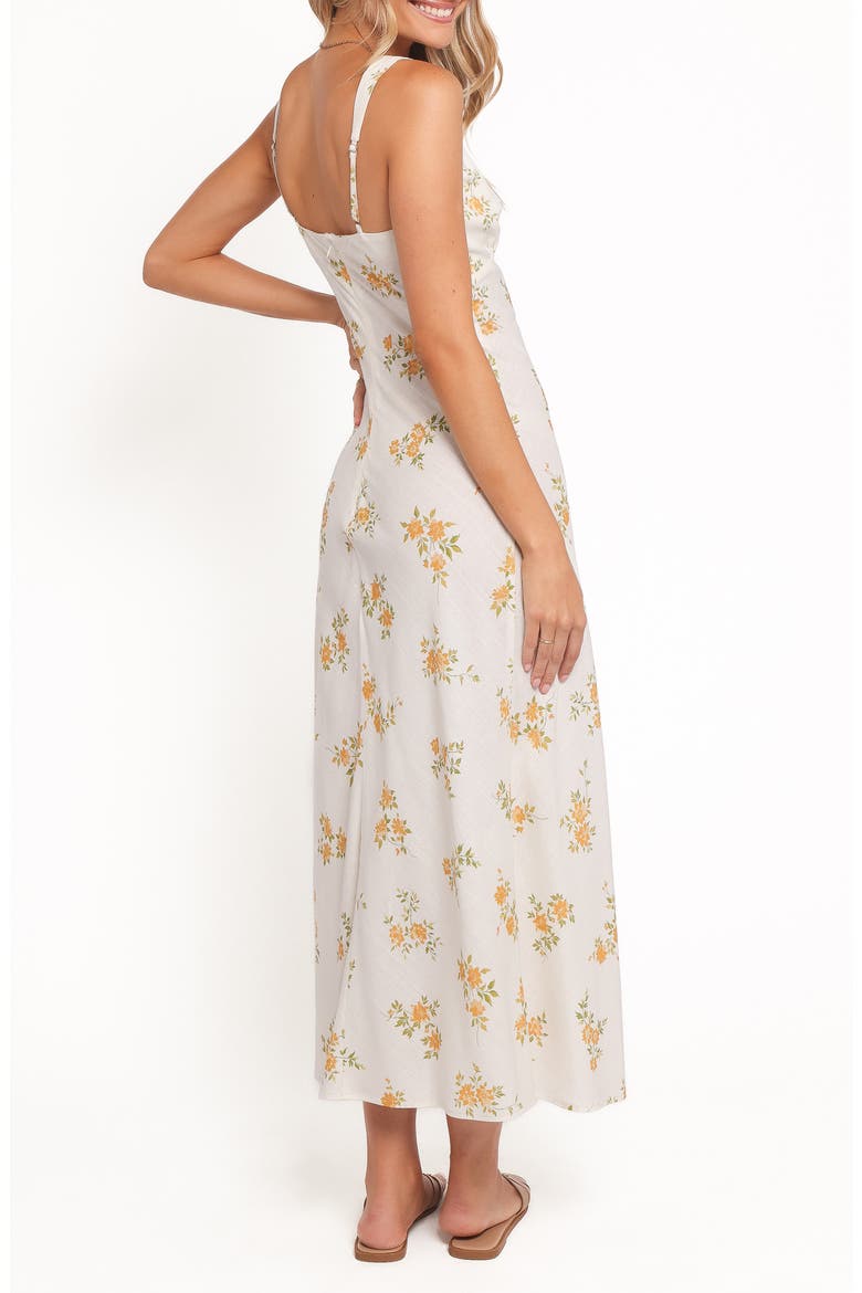 Zinnia Allover Print Sundress, Alternate, color, YELLOW FLORAL