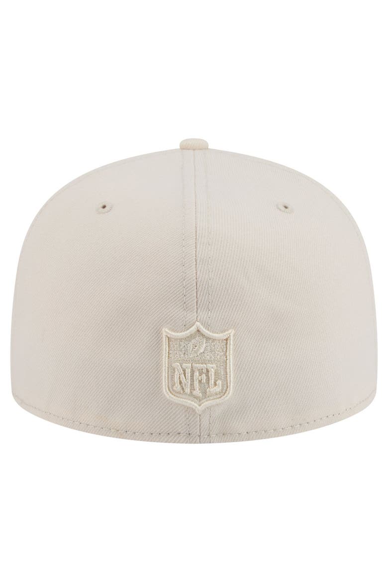 Men's New Era Cream Buffalo Bills Color Pack 59FIFTY Fitted Hat, Alternate, color, Cream