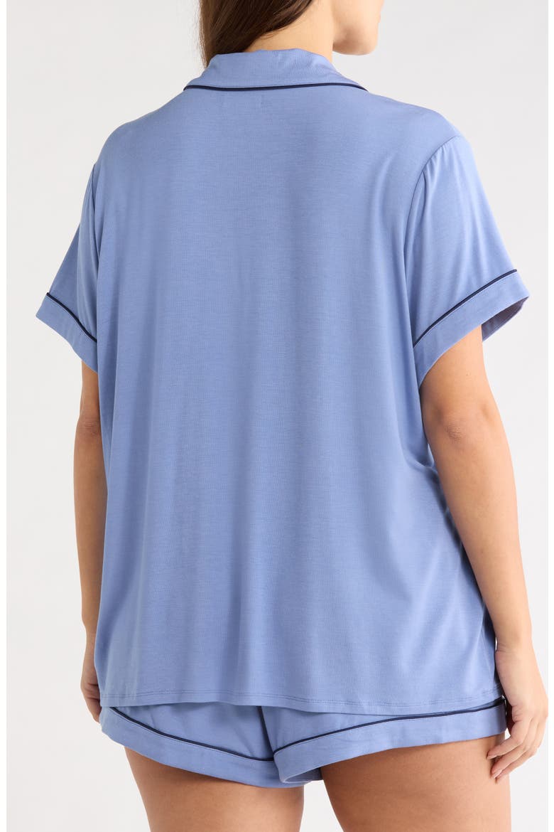 Moonlight Eco Short Pajamas, Alternate, color, BLUE BEYOND