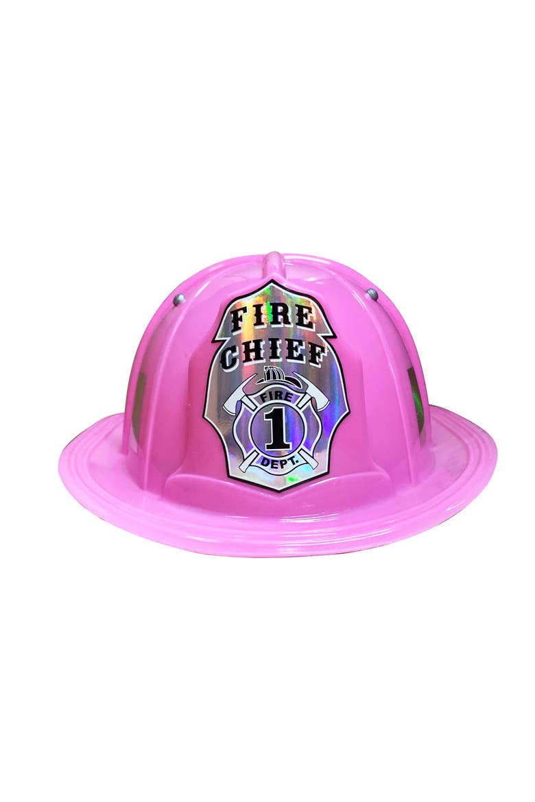Kids Firefighter Helmet, Alternate, color, Pink