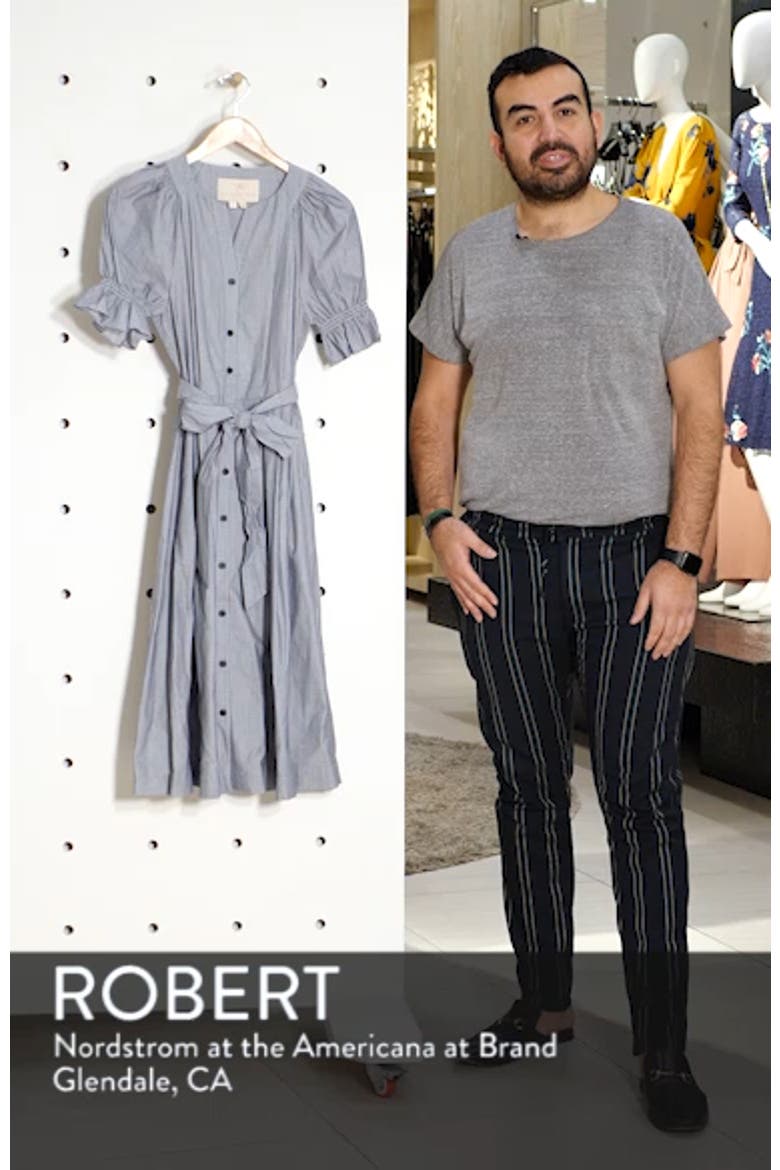Daisy Cotton Dobby Shirtdress video