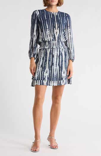 Rails Inez Long Sleeve Fit & Flare Dress