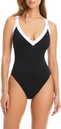 BLEU by Rod Beattie I'm With the Band One-Piece Swimsuit