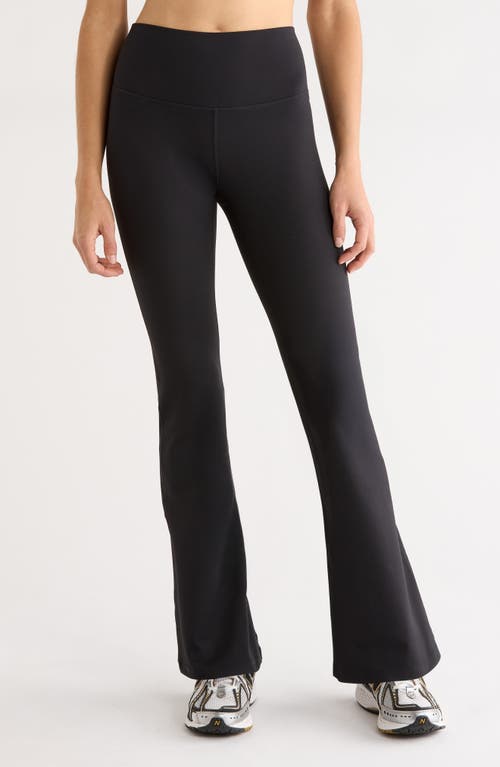 Zella Live In Flare Leggings in Black at Nordstrom, Size Small