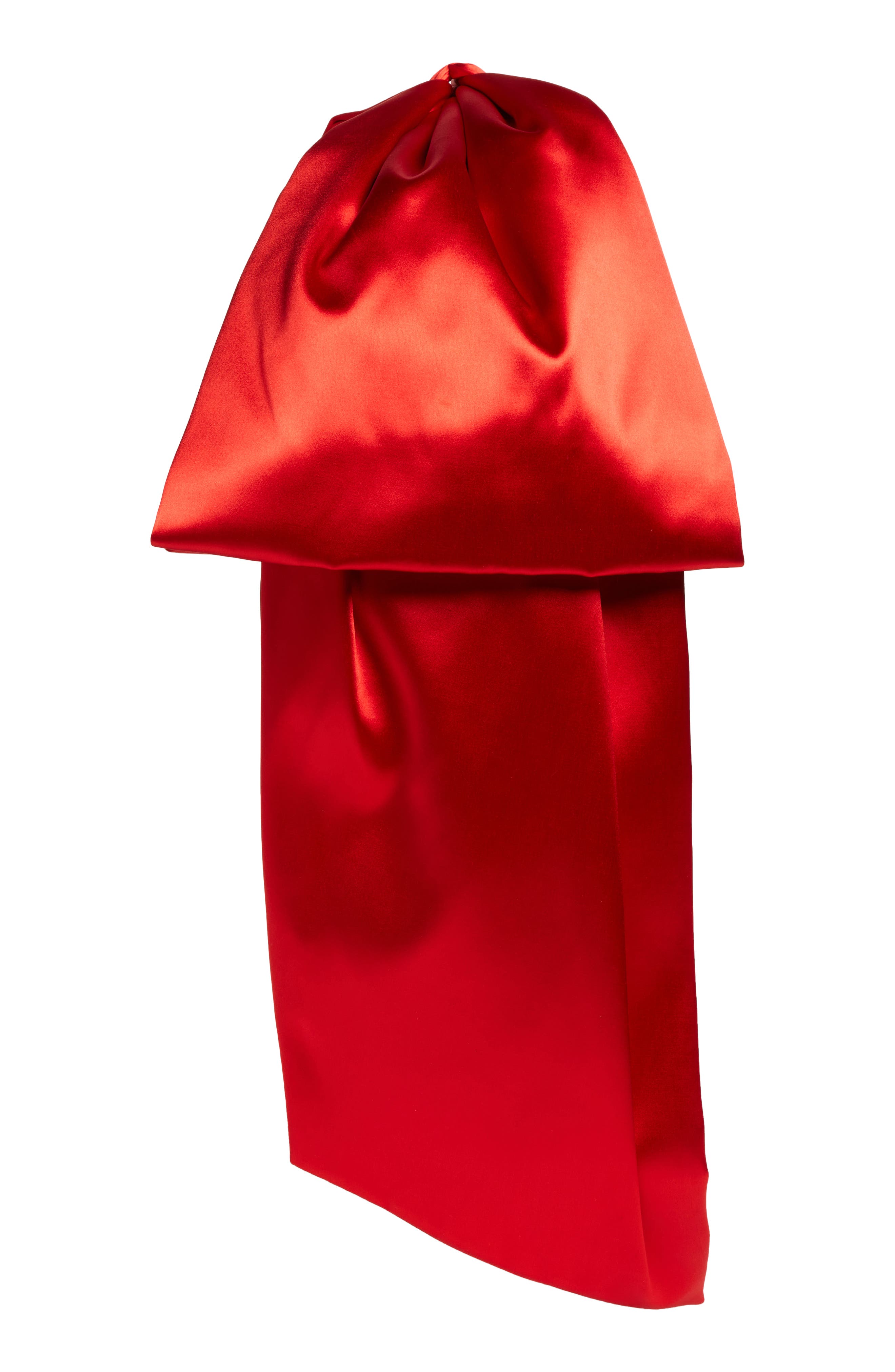 Sandy Liang Small Regalo Satin Handbag, Alternate, color, 