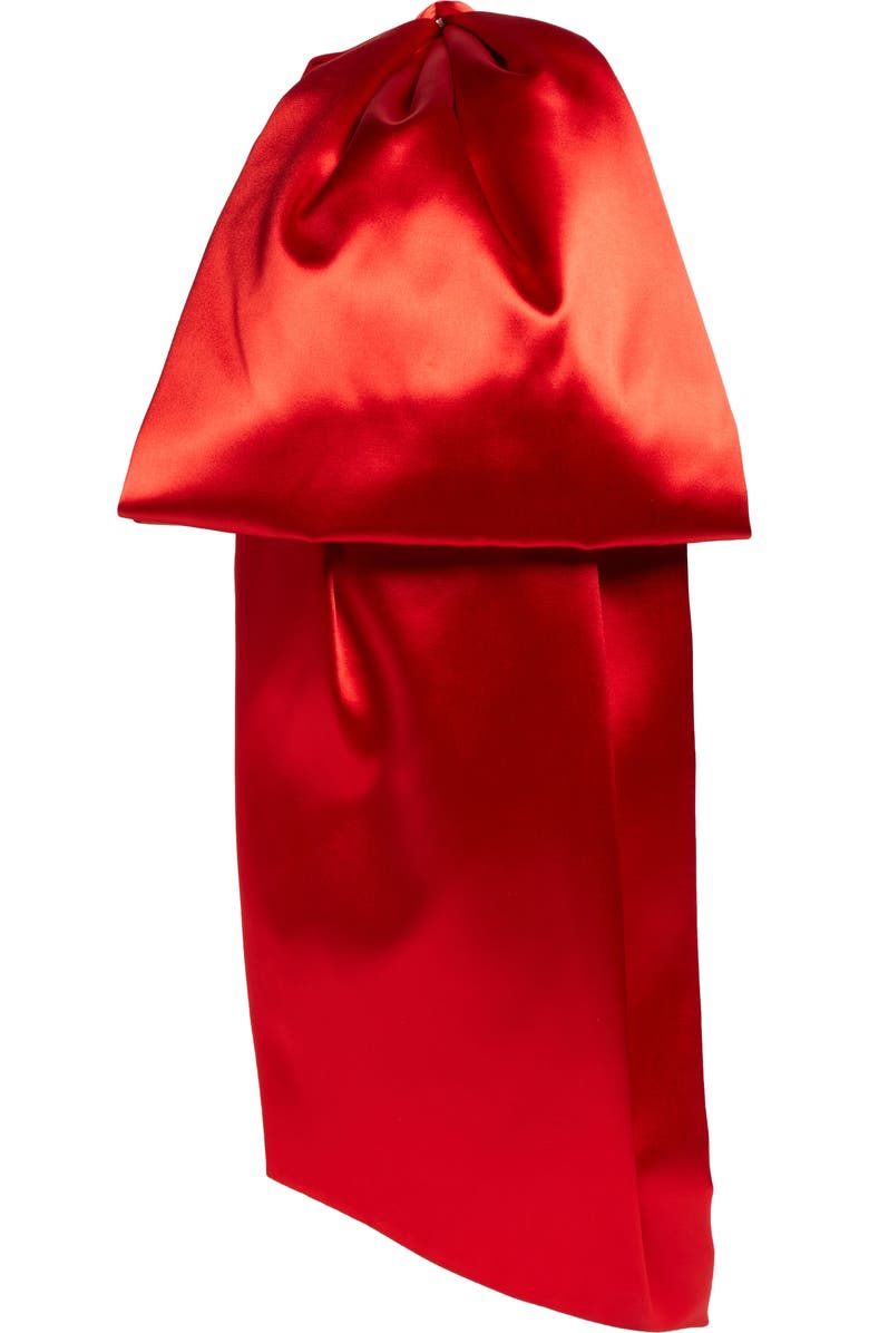 Sandy Liang Small Regalo Satin Handbag, Alternate, color,