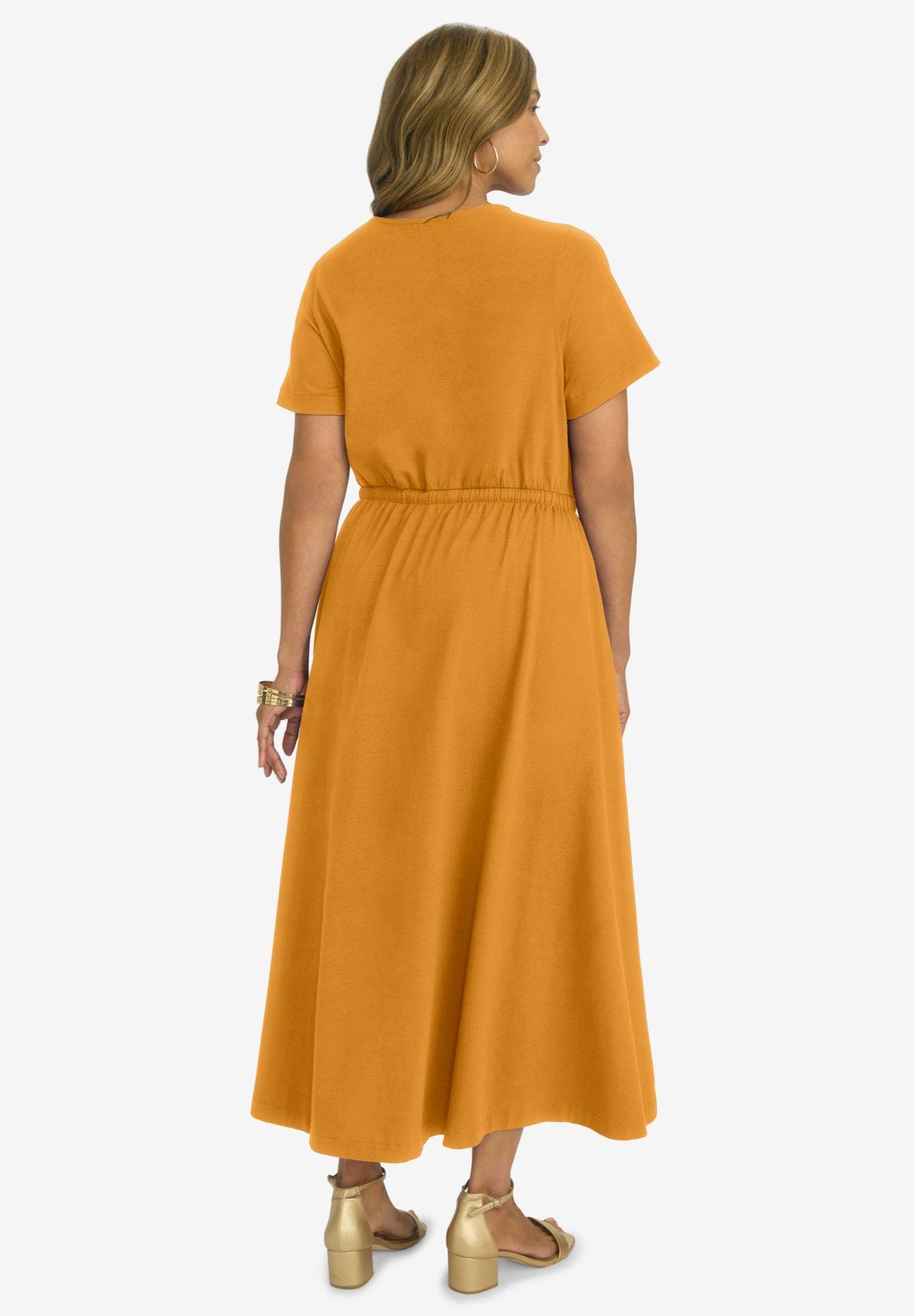Drawstring Maxi Dress - image 2