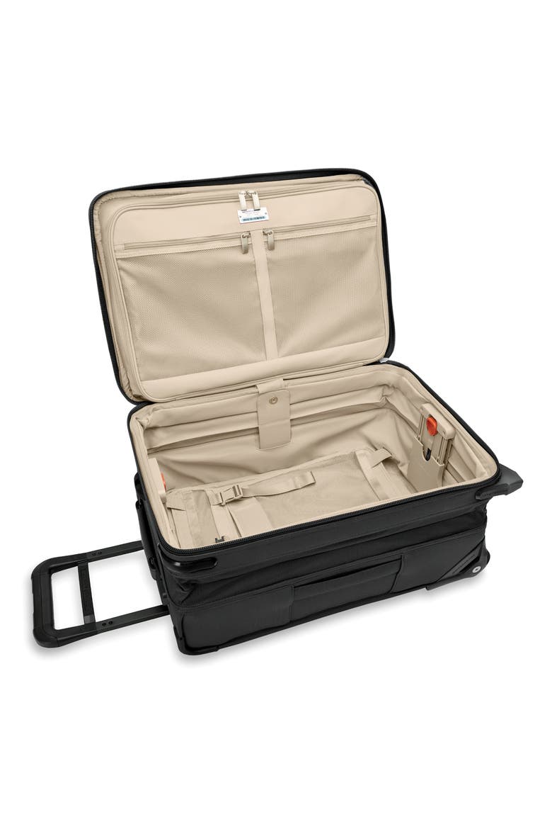 Baseline Essential 22-Inch Expandable 2-Wheel Carry-On Bag, Alternate, color, BLACK