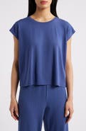 Eileen Fisher Short Sleeve Tencel® Lyocell T-Shirt