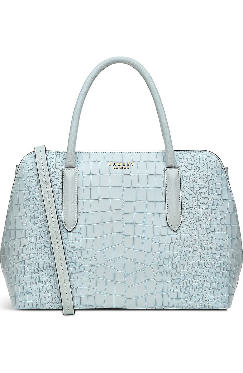 Radley Liverpool Street 2.0 Medium Croc Embossed Crossbody Bag, Main, color,