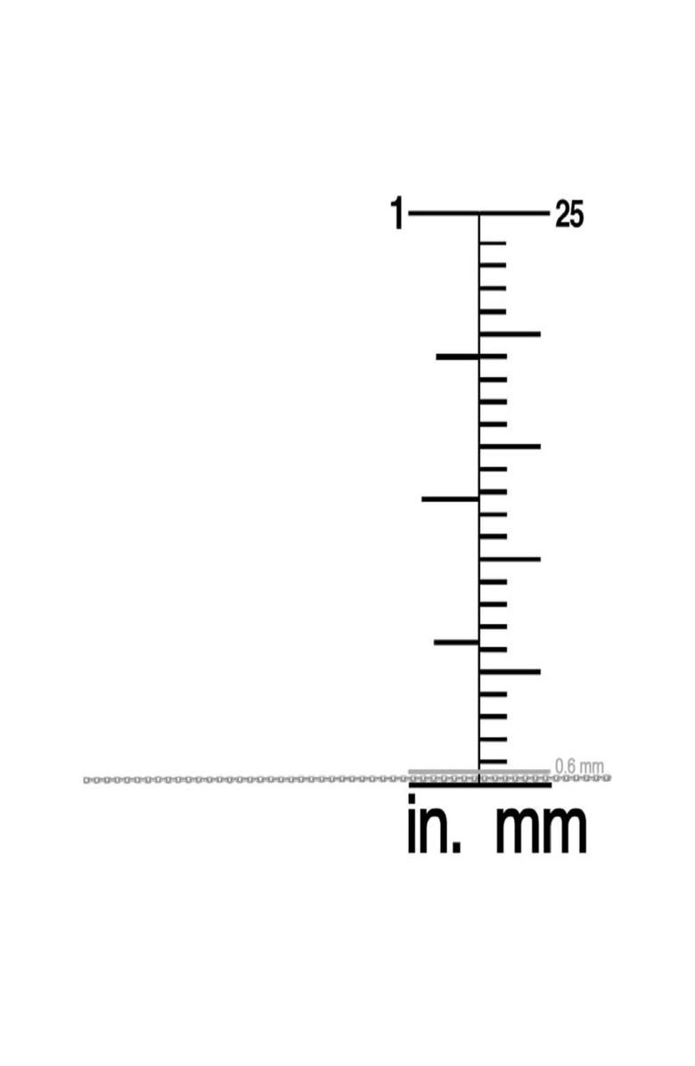 Bliss Diamond 14k Gold Diamond-cut Cable Chain, Alternate, color, 14K White Gold