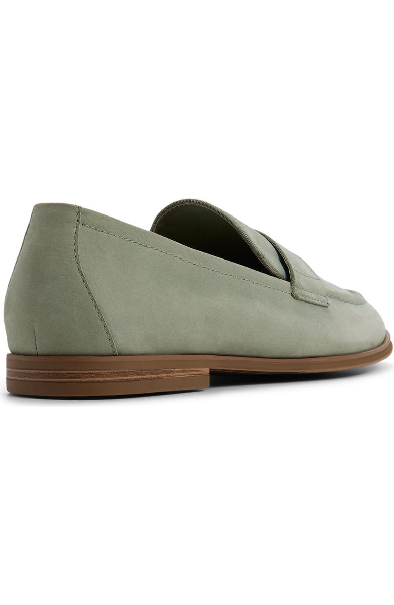 ALDO Journey Penny Loafer, Alternate, color, Light Sage