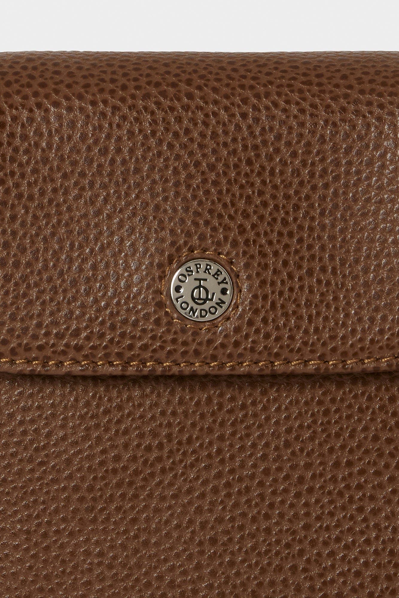 The Madison Leather Phone Bag, Alternate, color, Tan
