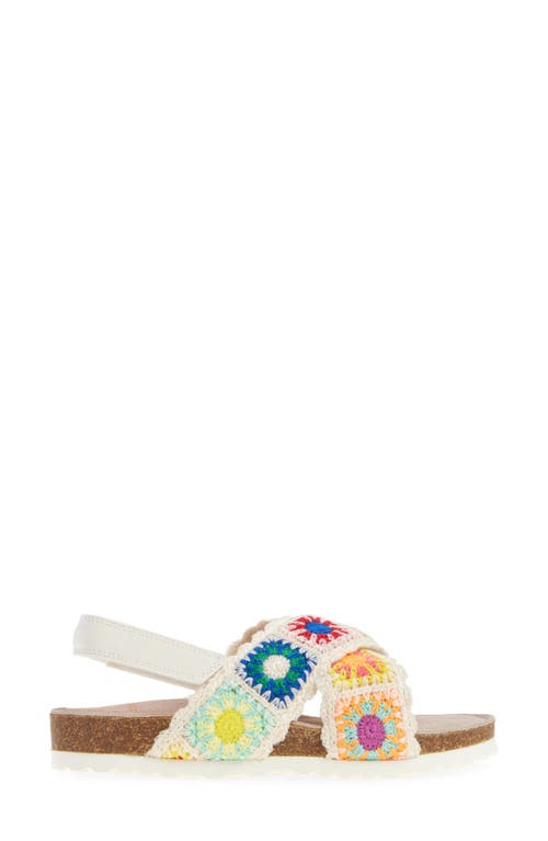 Next Kids' Crochet Boho Sandal In Multicolor Crochet
