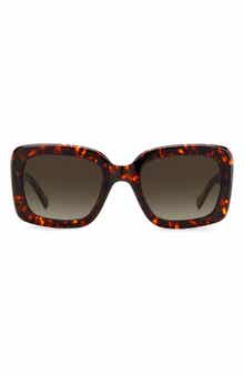 Kate Spade New York bellamys 52mm gradient rectangular sunglasses