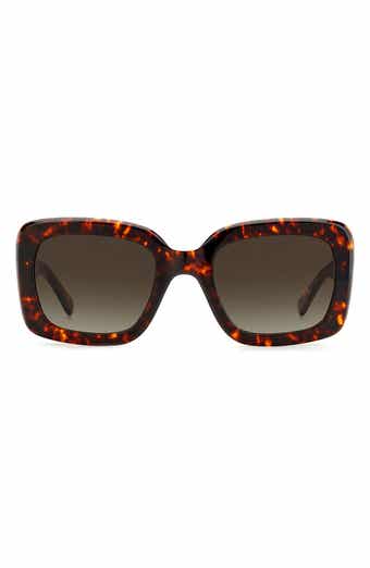 Kate Spade New York bellamys 52mm gradient rectangular sunglasses