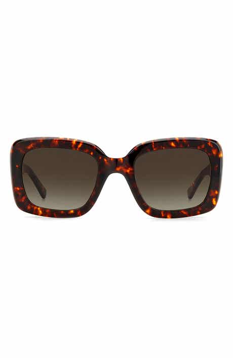 Kate Spade New York bellamys 52mm gradient rectangular sunglasses