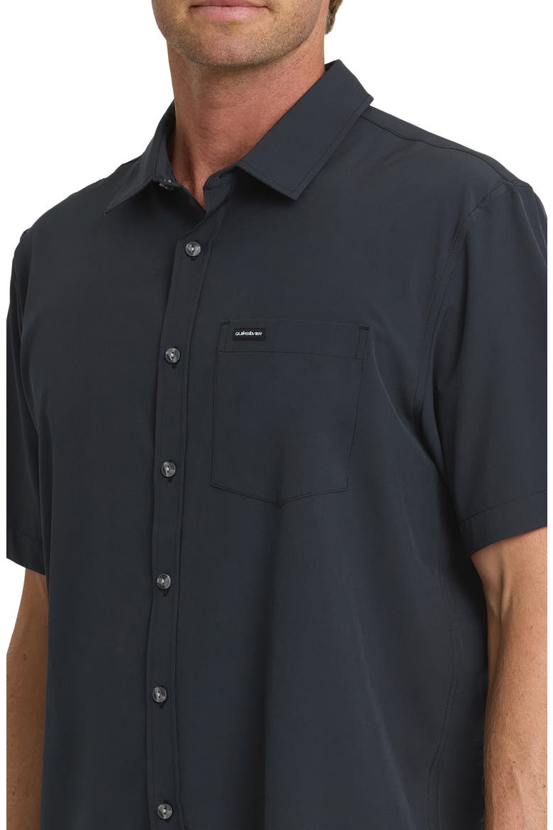 Ridgeport Regular Fit Short Sleeve Performance Button-Up Shirt, Alternate, color, ANTHRACITE