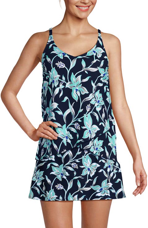 Tulip Hem Tankini Top
