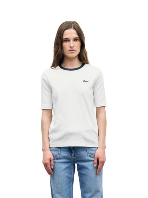 Bess Embroidered Logo T-Shirt