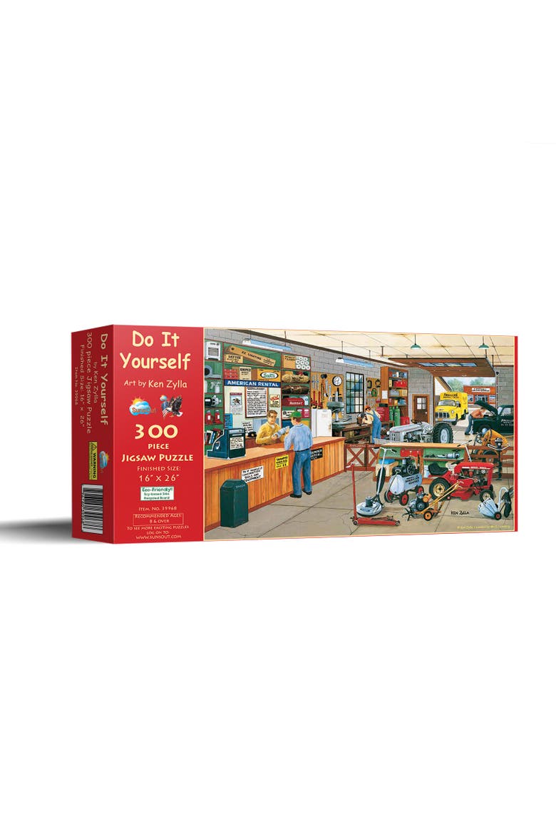 Do It Yourself 300 piece Jigsaw Puzzle for Adults, Main, color, Multicolor