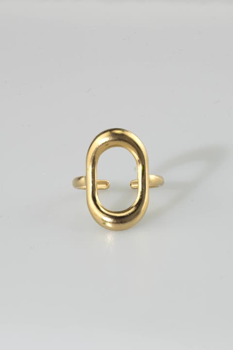 Open Oval Ring