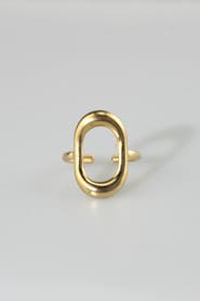 Meideya Open Oval Ring
