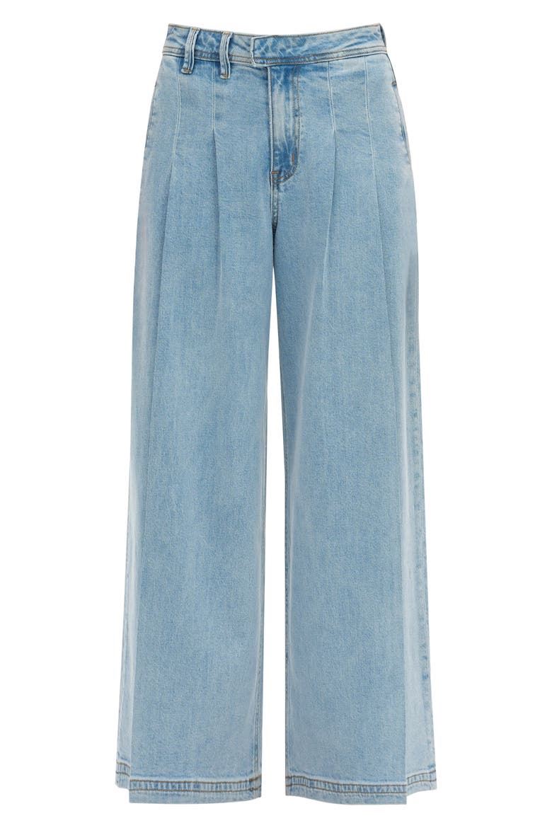 Zephyrine High Waist Wide Leg Jeans, Alternate, color, LIGHT BLUE