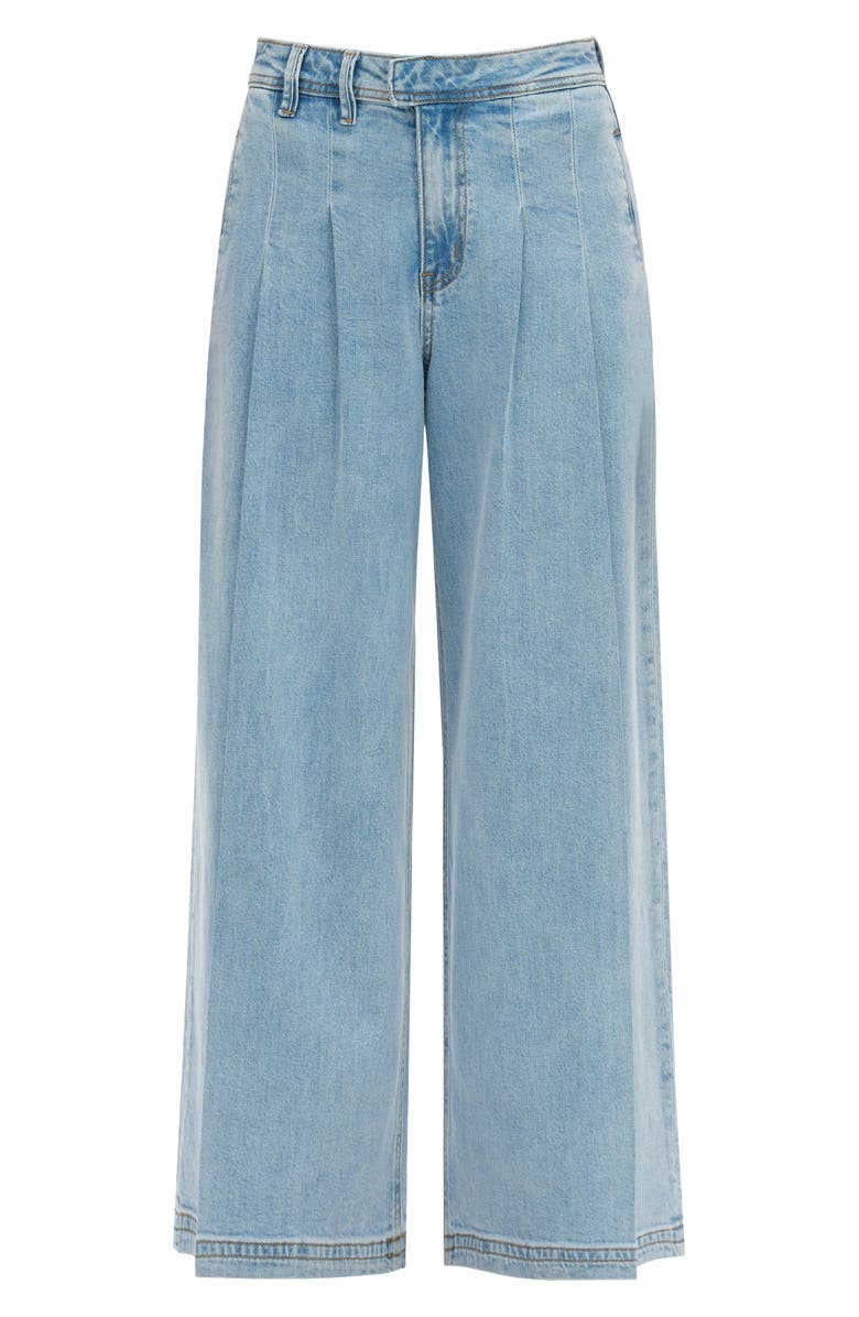 Bayeas Zephyrine High Waist Wide Leg Jeans, Alternate, color, Light Blue